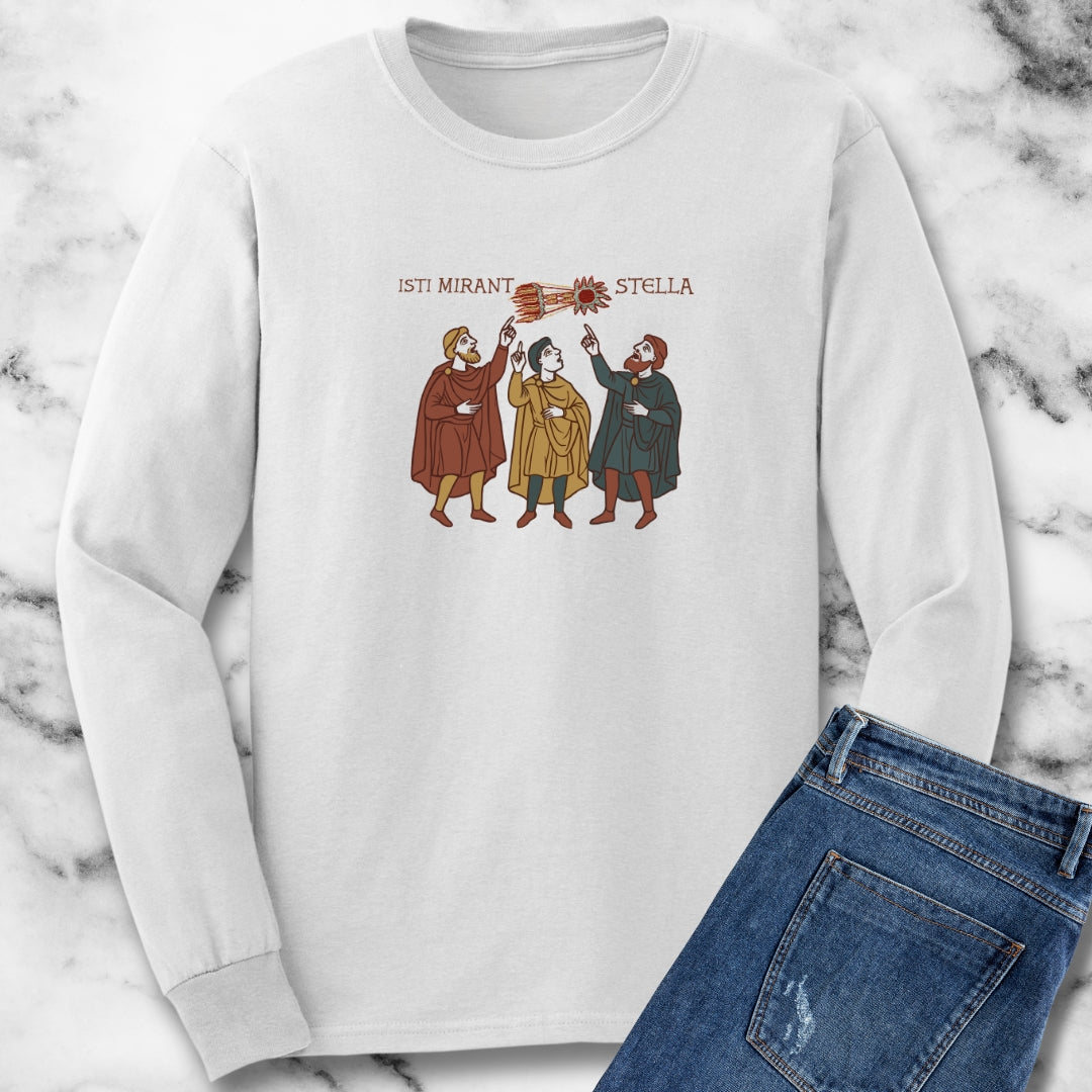 Bayeux Tapestry Comet Latin Long Sleeve
