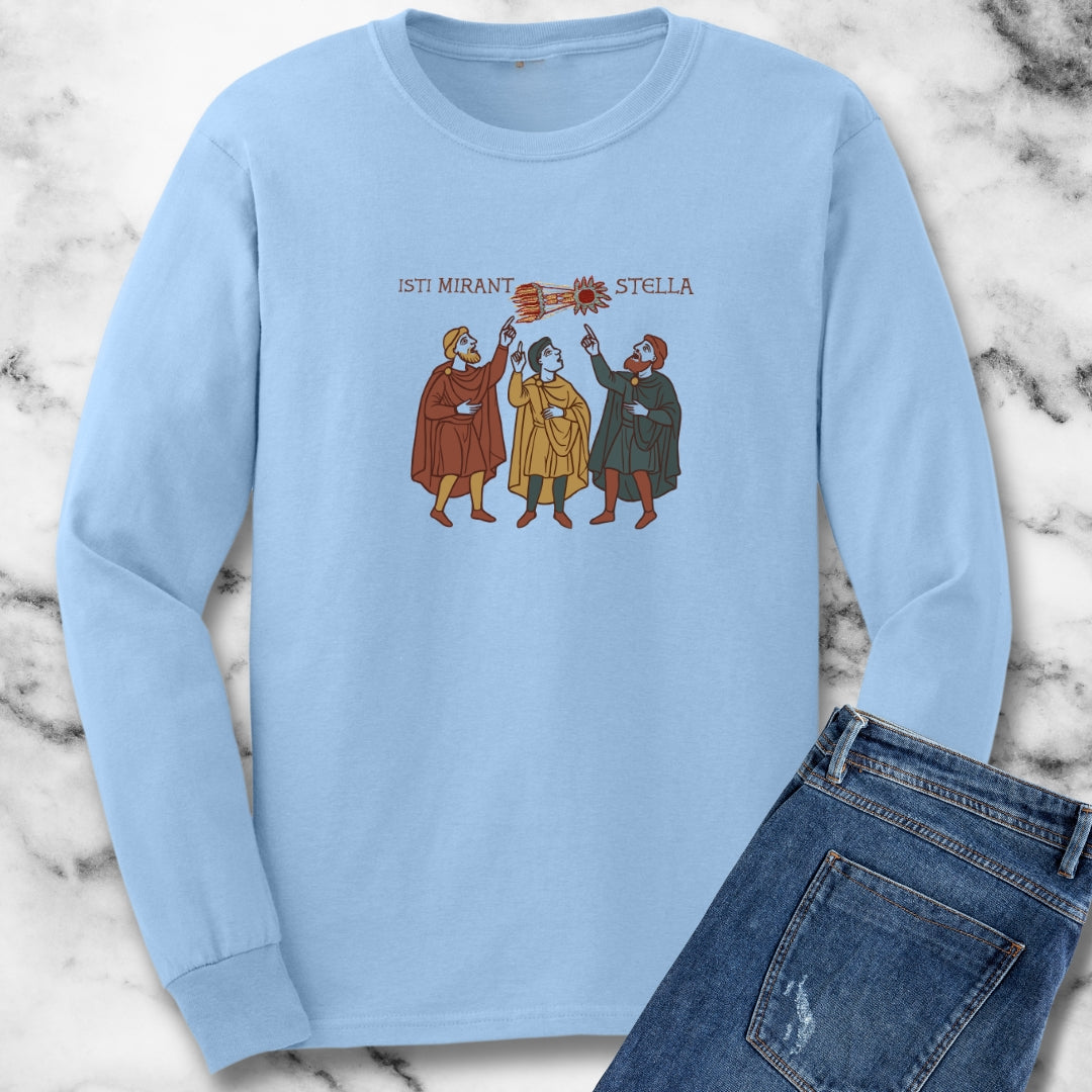 Bayeux Tapestry Comet Latin Long Sleeve