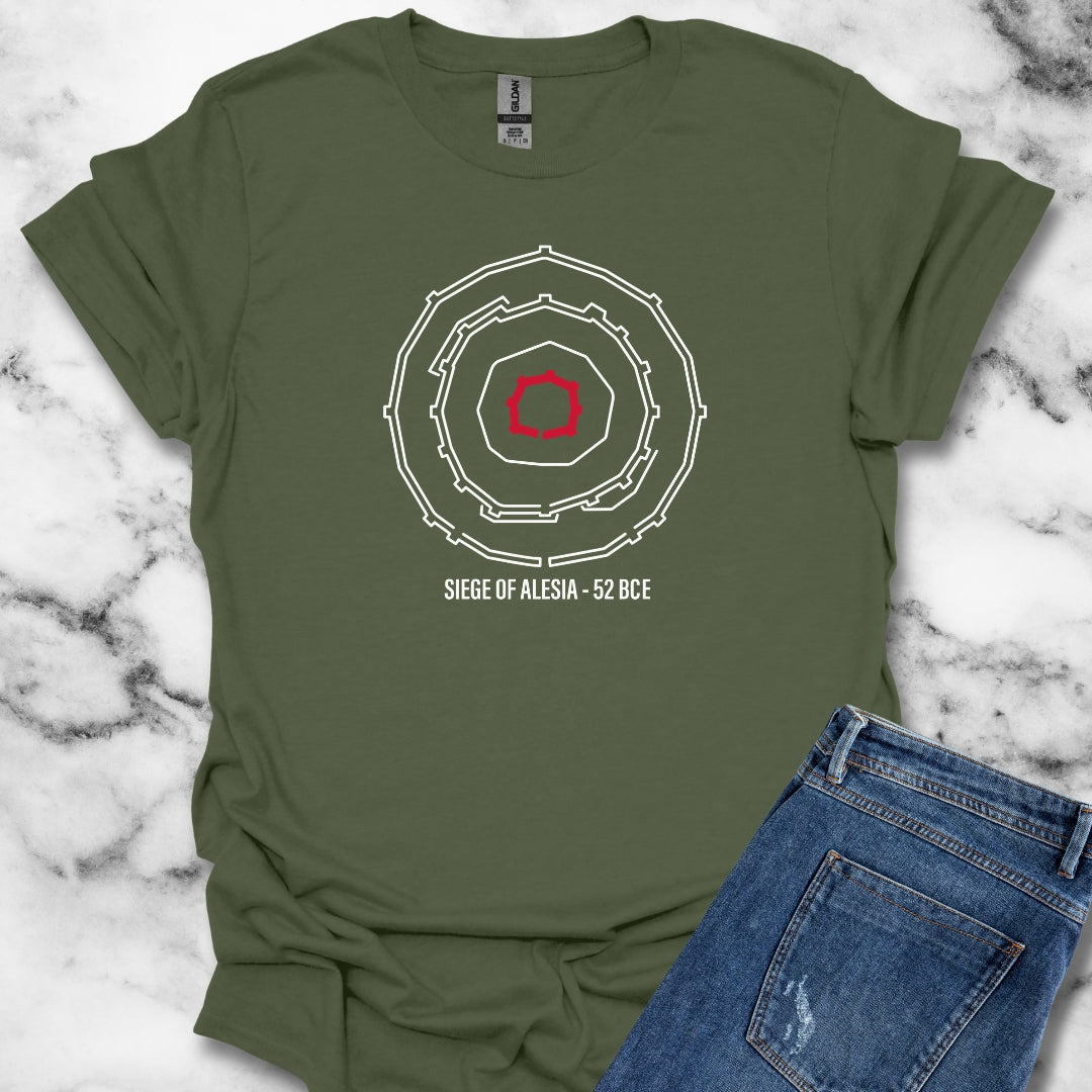 Siege of Alesia Schematic T-Shirt