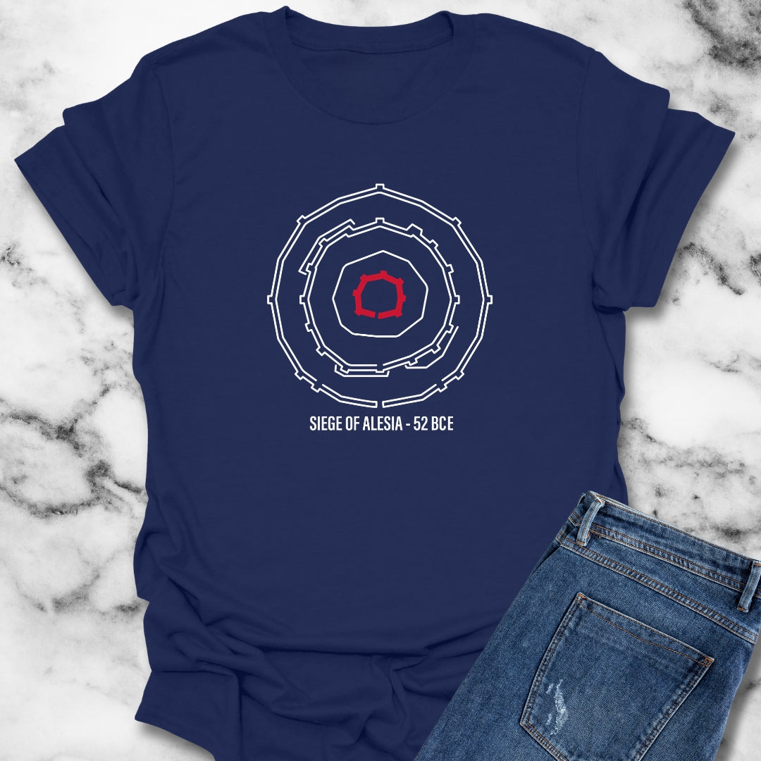 Siege of Alesia Schematic T-Shirt