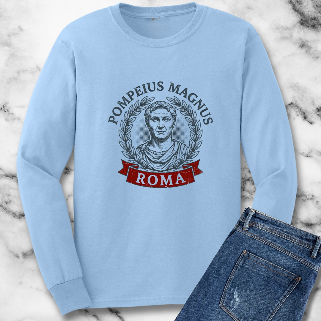 Gnaeus Pompeius Magnus Pompey the Great Long Sleeve Tee