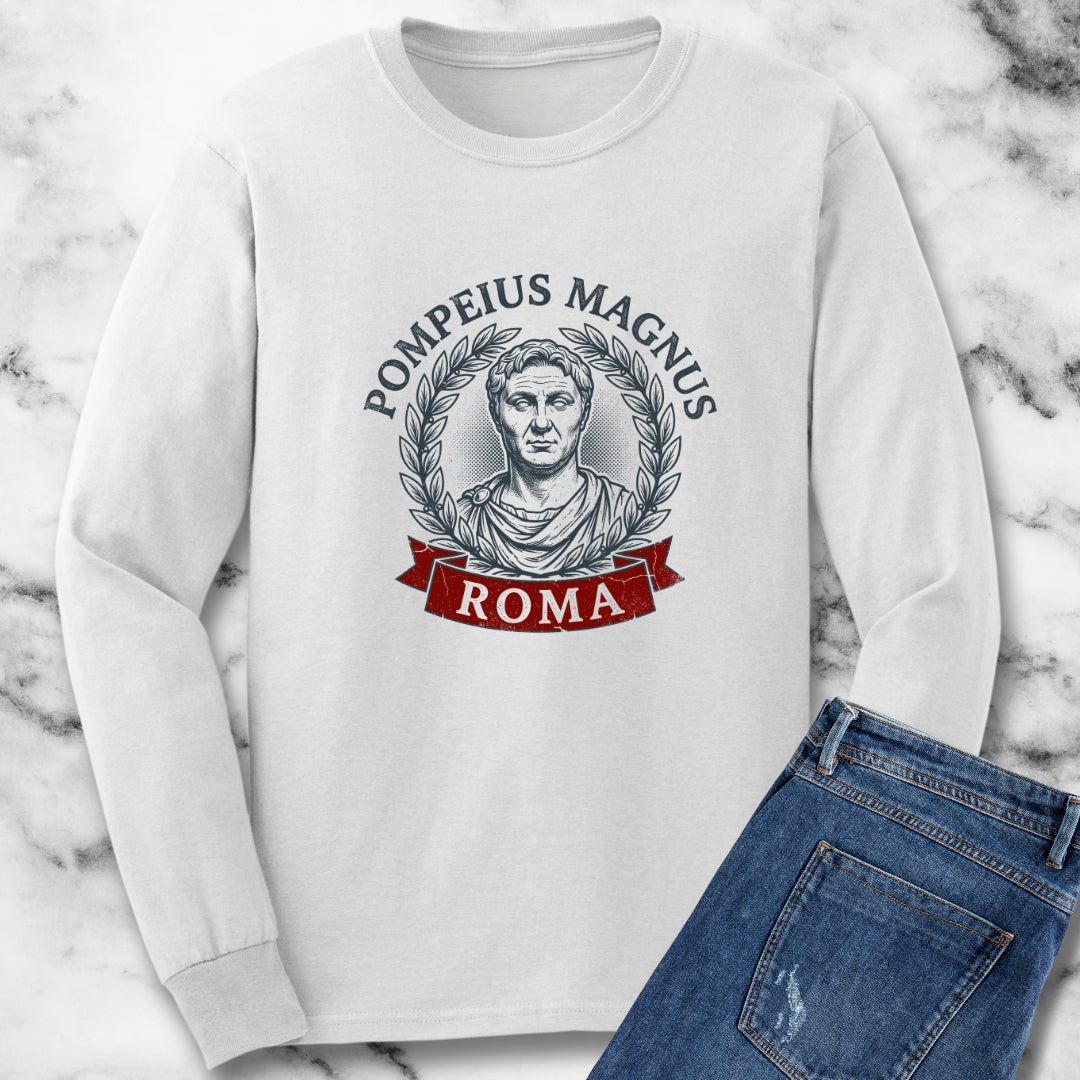 Gnaeus Pompeius Magnus Pompey the Great Long Sleeve Tee