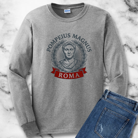 Gnaeus Pompeius Magnus Pompey the Great Long Sleeve Tee