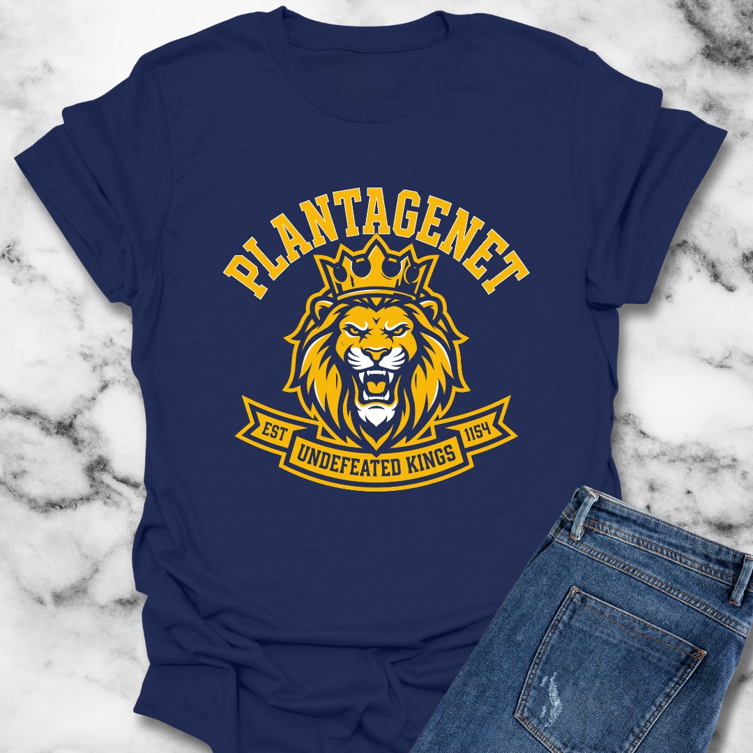 Plantagenet Dynasty Undefeated Lion T-Shirt