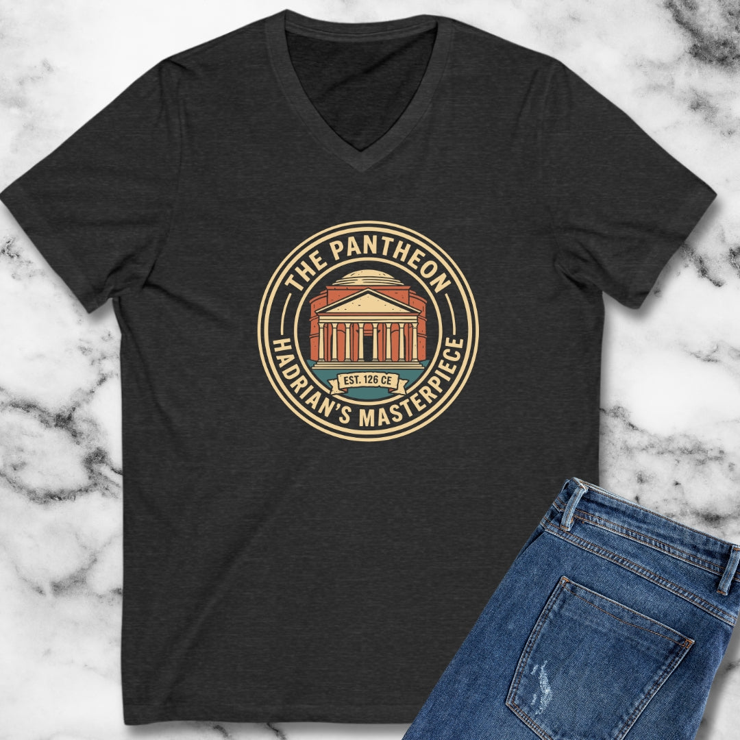 Roman Pantheon V-Neck