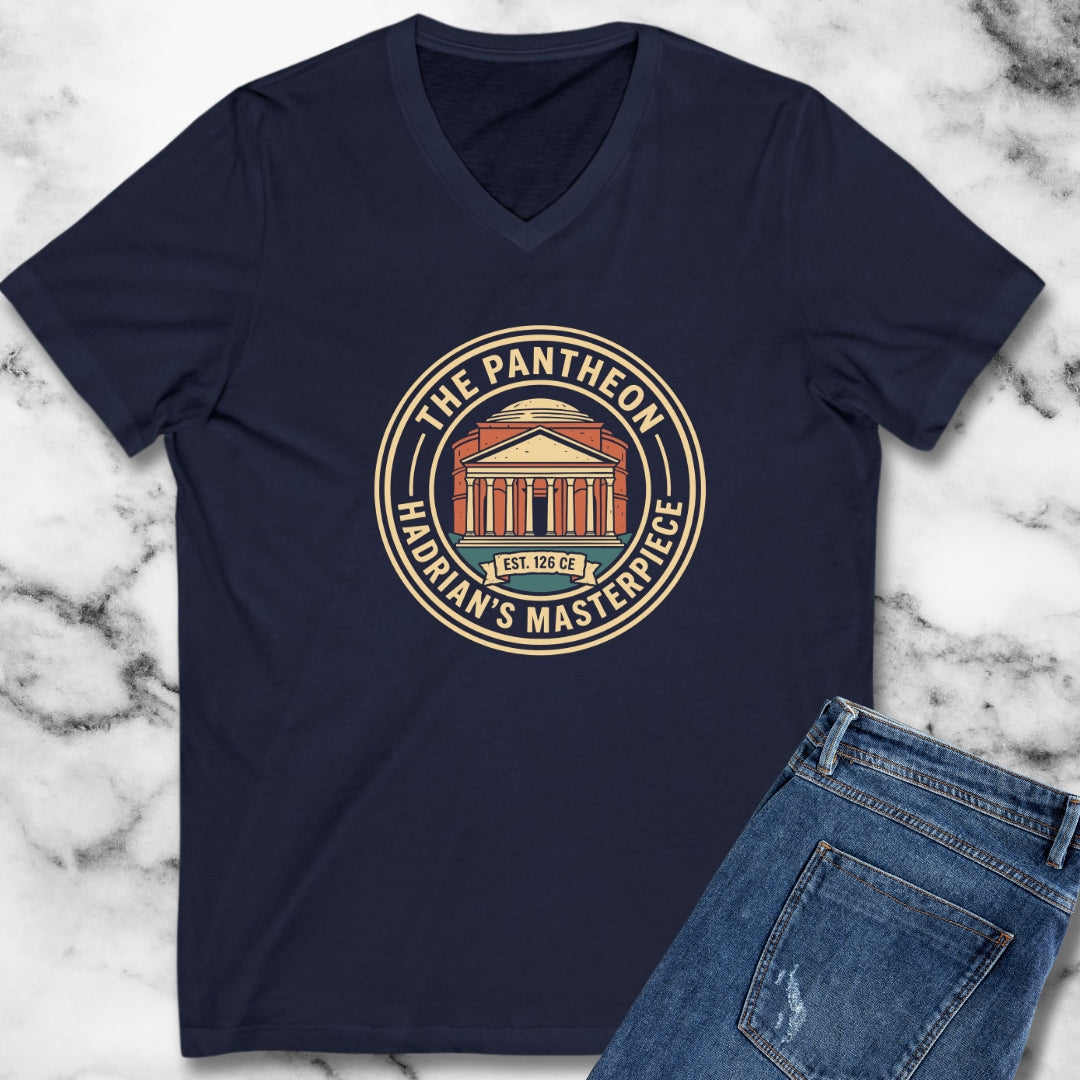 Roman Pantheon V-Neck