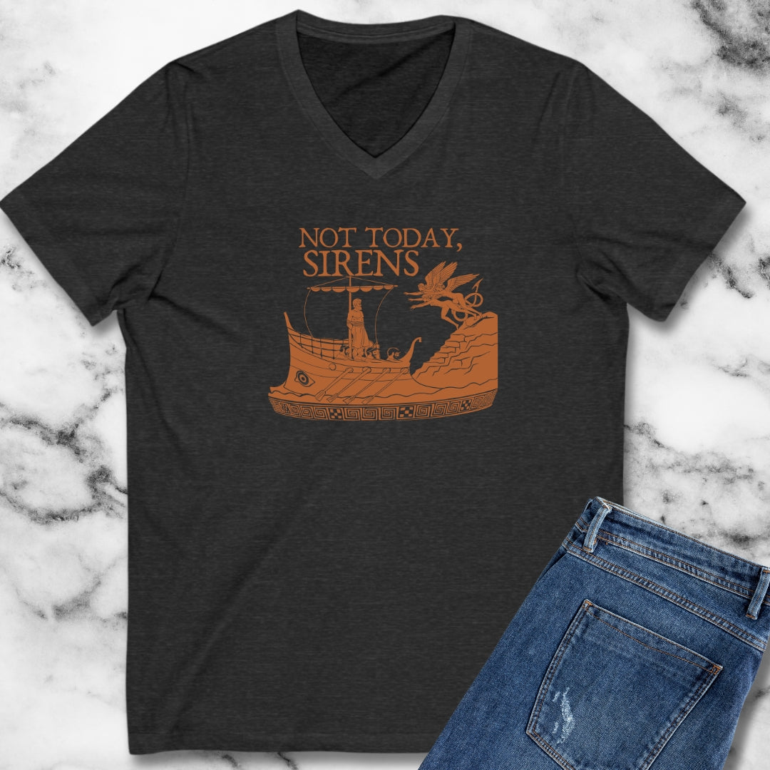 Not Today Sirens V-Neck