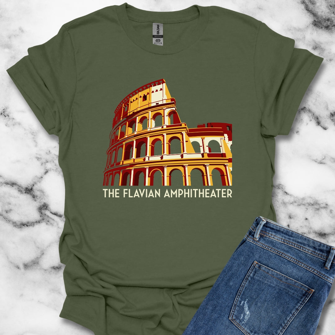 Colosseum Flavian Amphitheater T-Shirt