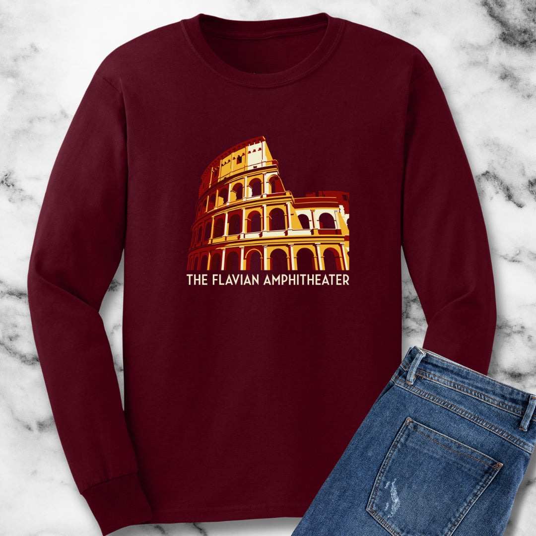 Colosseum Flavian Amphitheater Long Sleeve