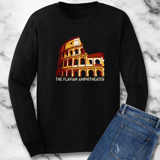 Colosseum Flavian Amphitheater Long Sleeve