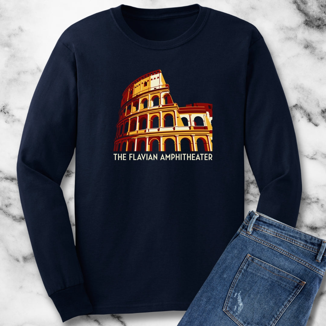 Colosseum Flavian Amphitheater Long Sleeve