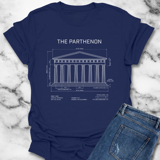Parthenon Schematic T-Shirt