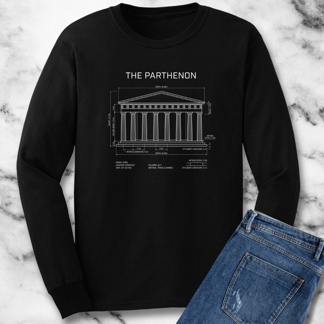 Parthenon Schematic Long Sleeve