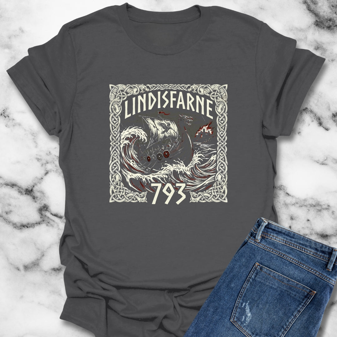 Viking Raid on Lindisfarne T-Shirt