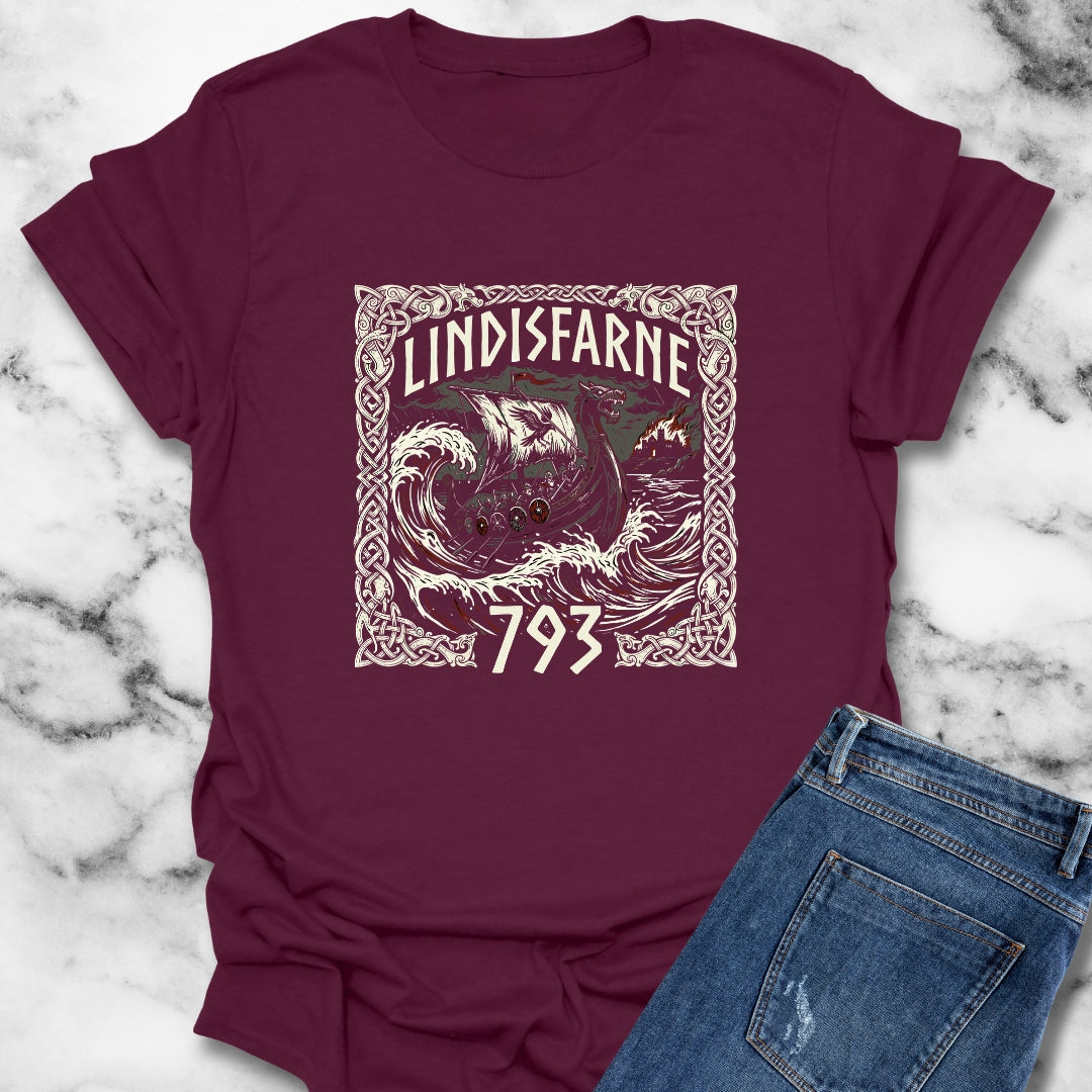 Viking Raid on Lindisfarne T-Shirt
