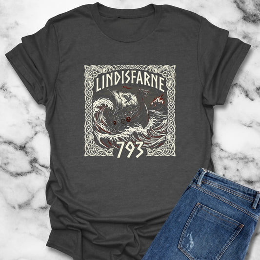 Viking Raid on Lindisfarne T-Shirt