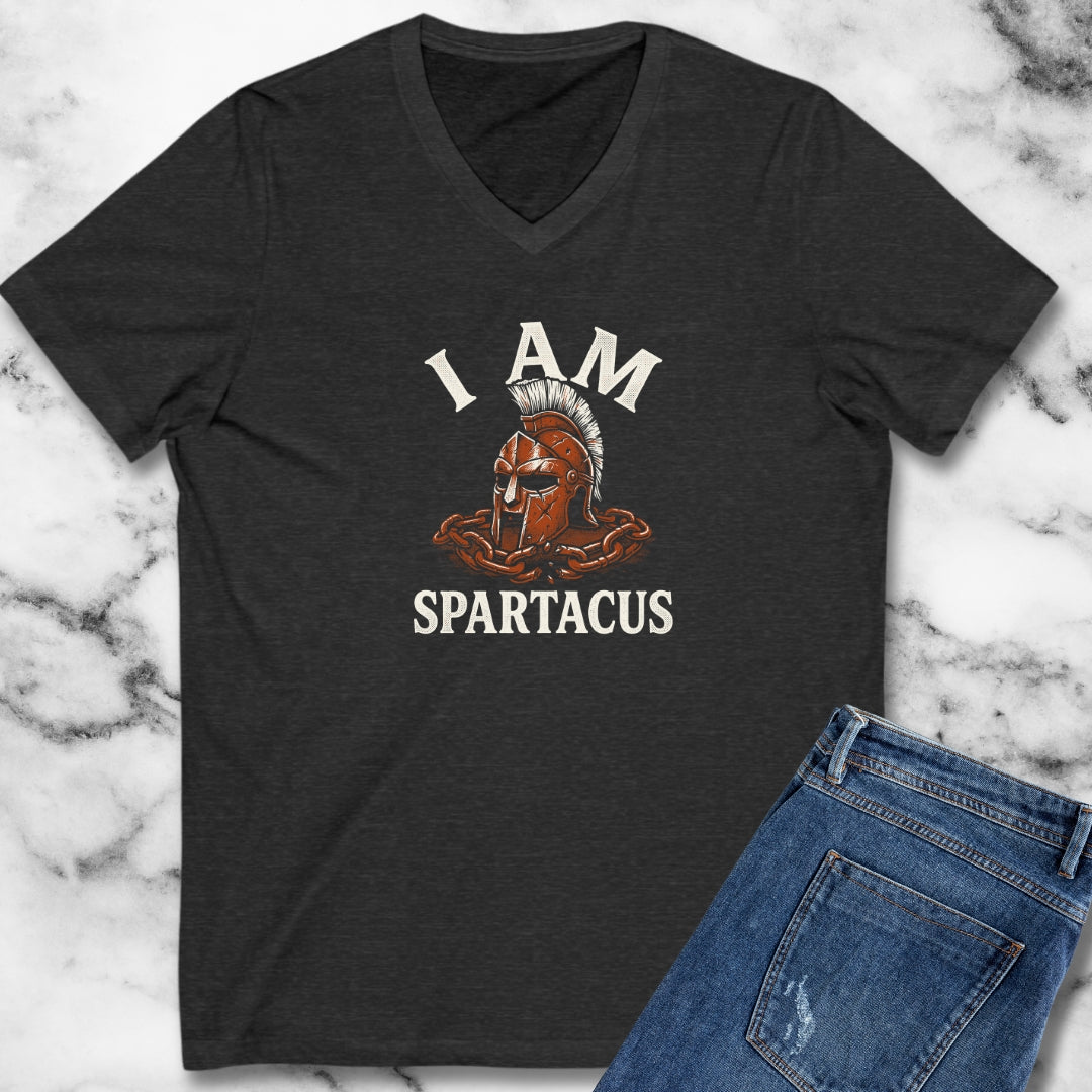 I Am Spartacus V-Neck