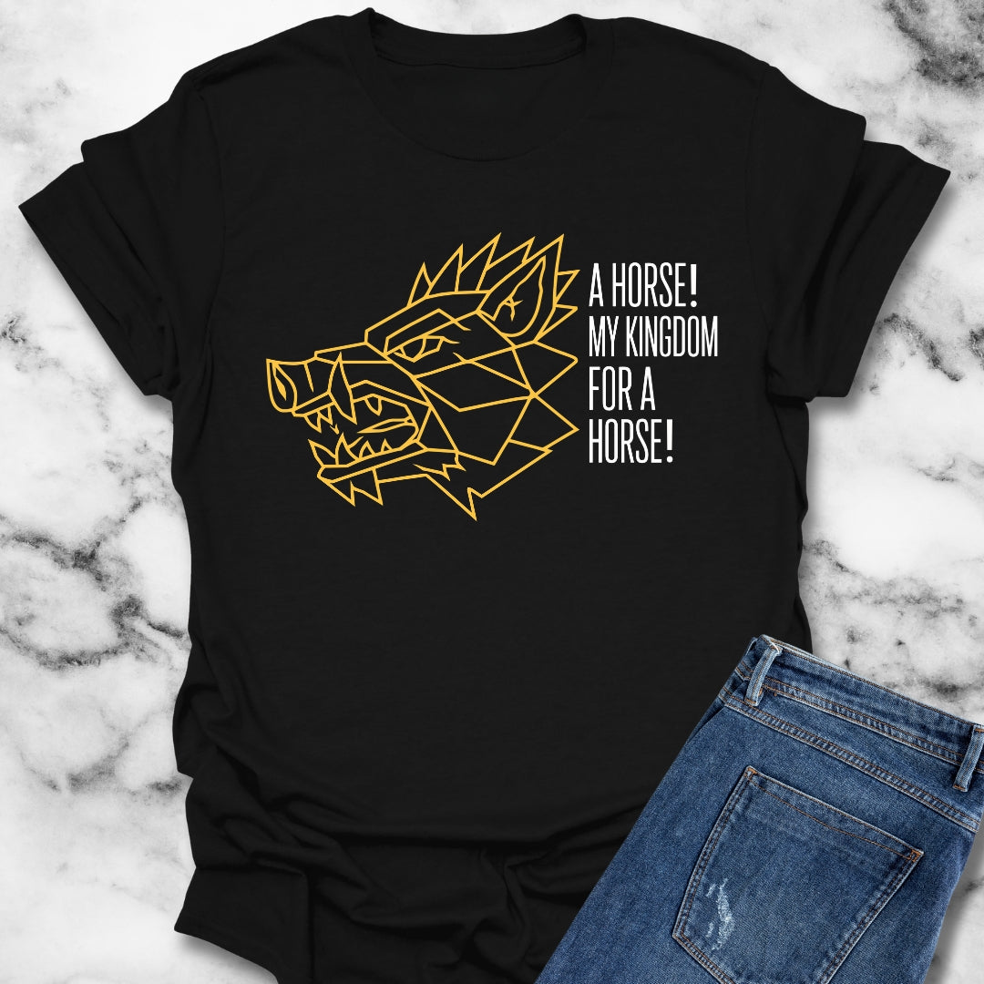 Richard III Kingdom for a Horse T-Shirt