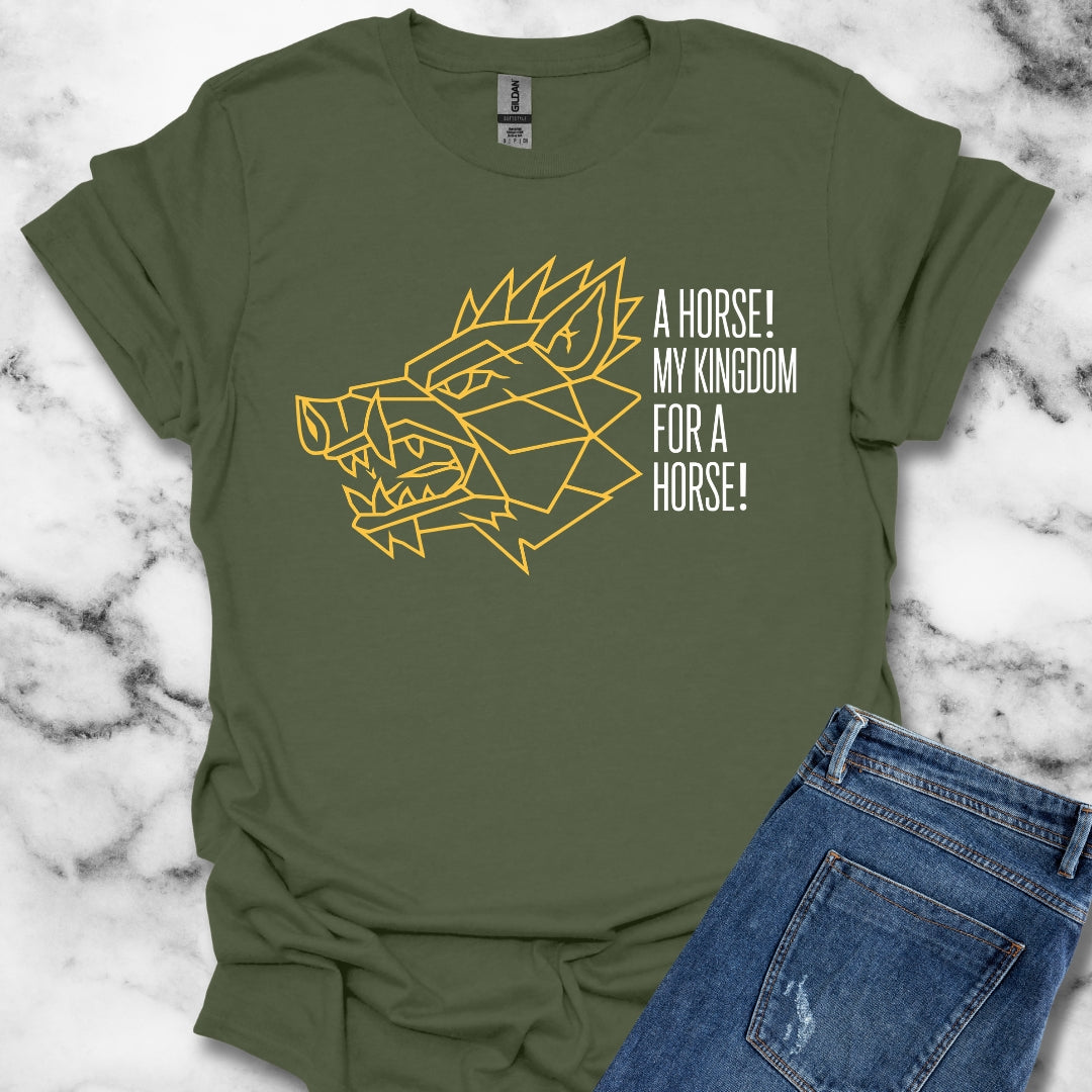 Richard III Kingdom for a Horse T-Shirt
