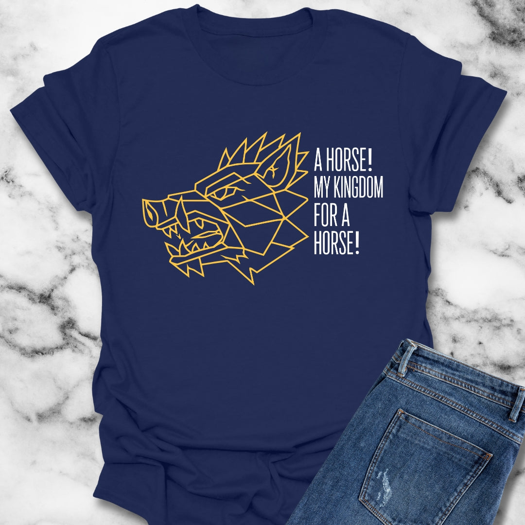 Richard III Kingdom for a Horse T-Shirt