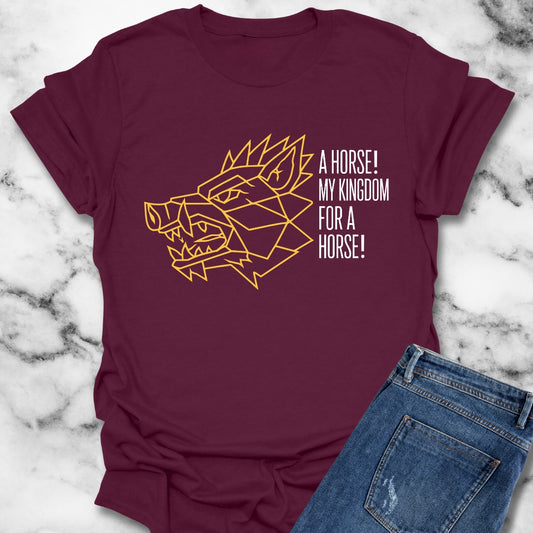 Richard III Kingdom for a Horse T-Shirt