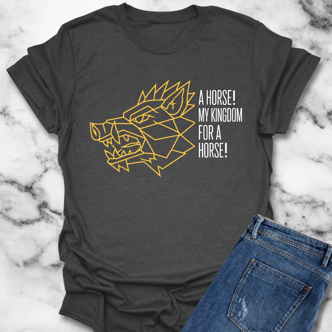 Richard III Kingdom for a Horse T-Shirt