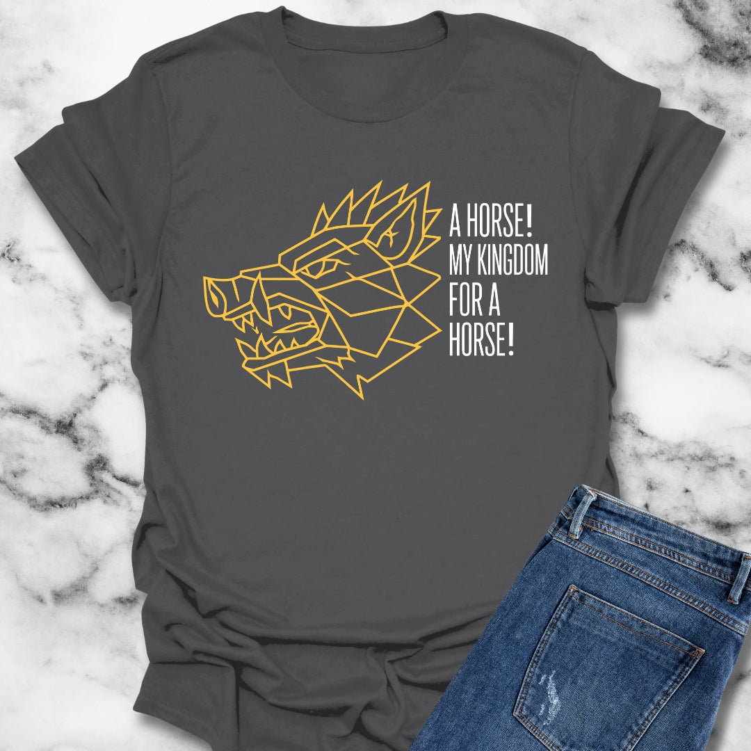 Richard III Kingdom for a Horse T-Shirt