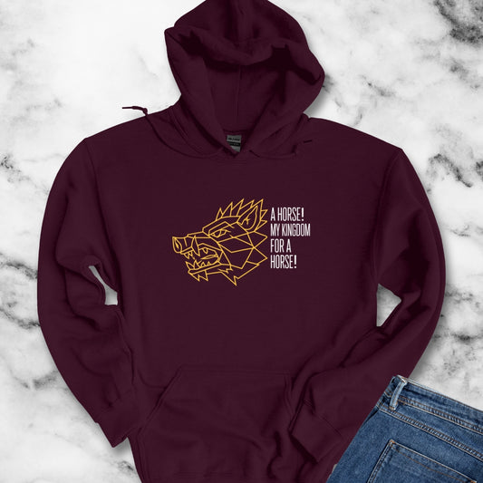 Richard III Kingdom for a Horse Hoodie