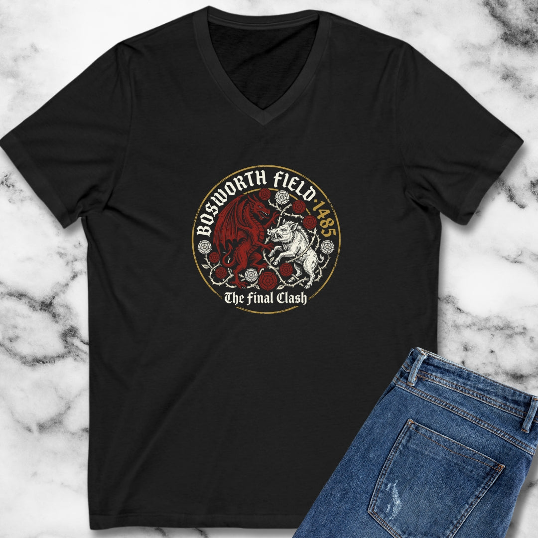Battle of Bosworth Field V-Neck