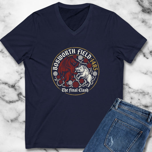 Battle of Bosworth Field V-Neck