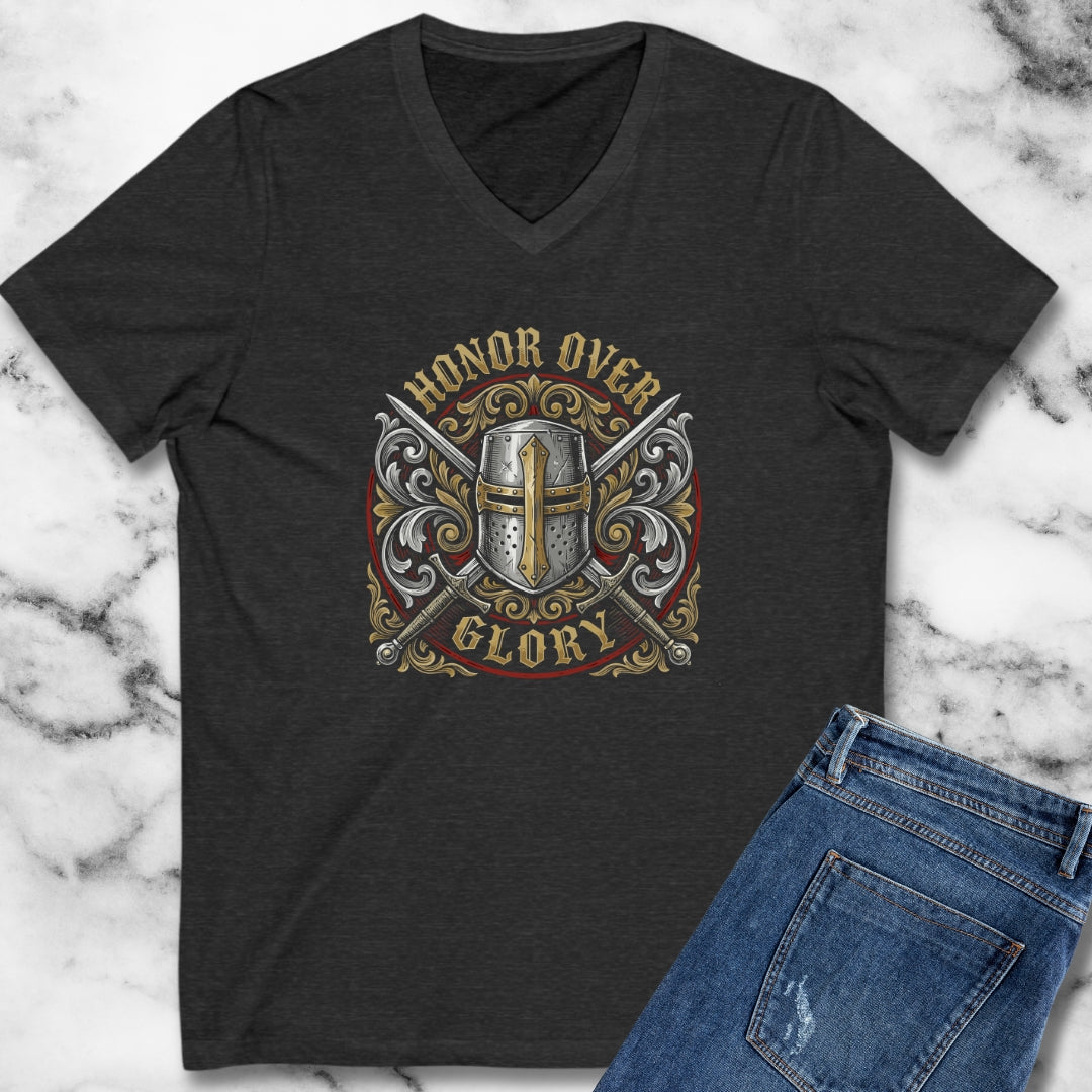 Honor Over Glory Knight V-neck