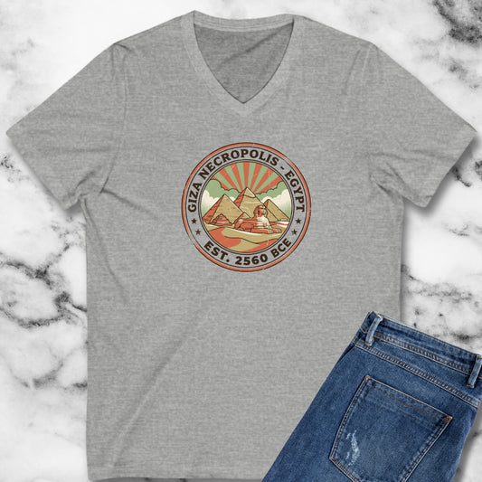 Giza Pyramids Necropolis V-neck