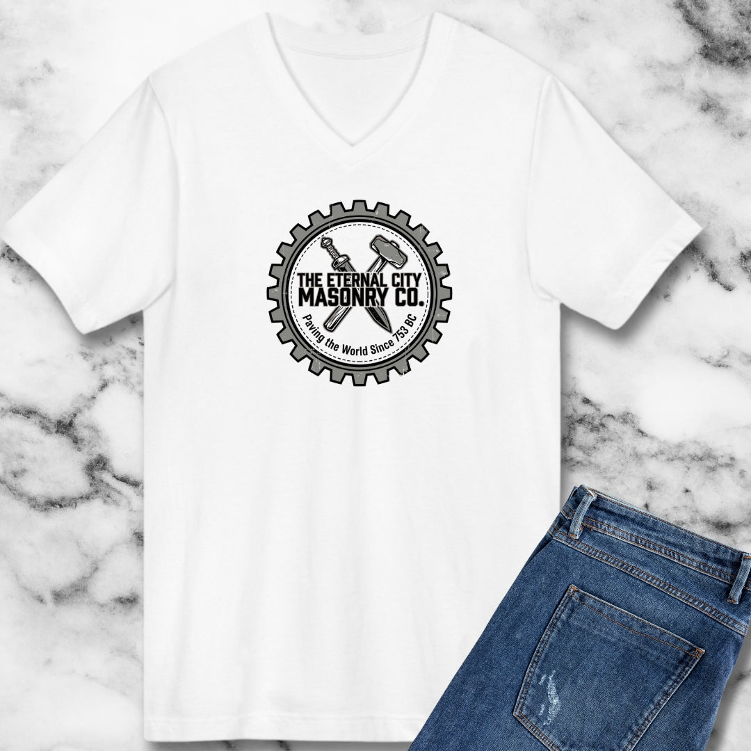 Rome Eternal City Masonry V-neck