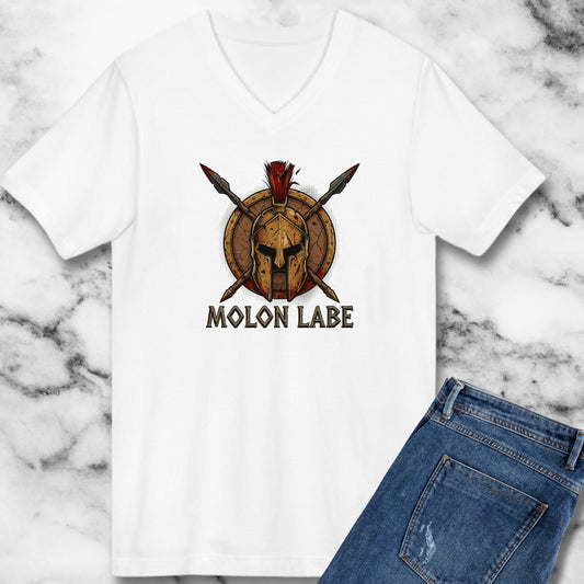 Molon Labe Sparta V-neck