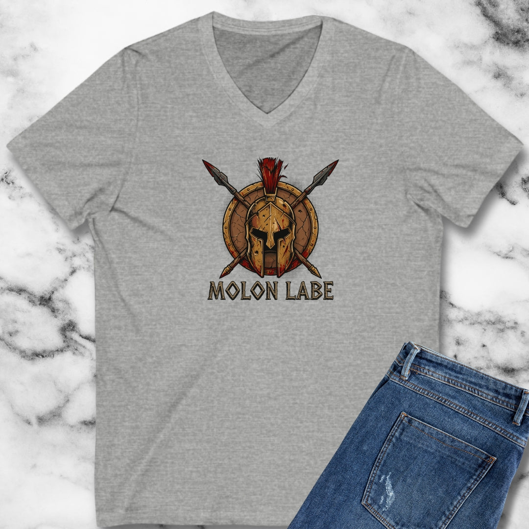 Molon Labe Sparta V-neck