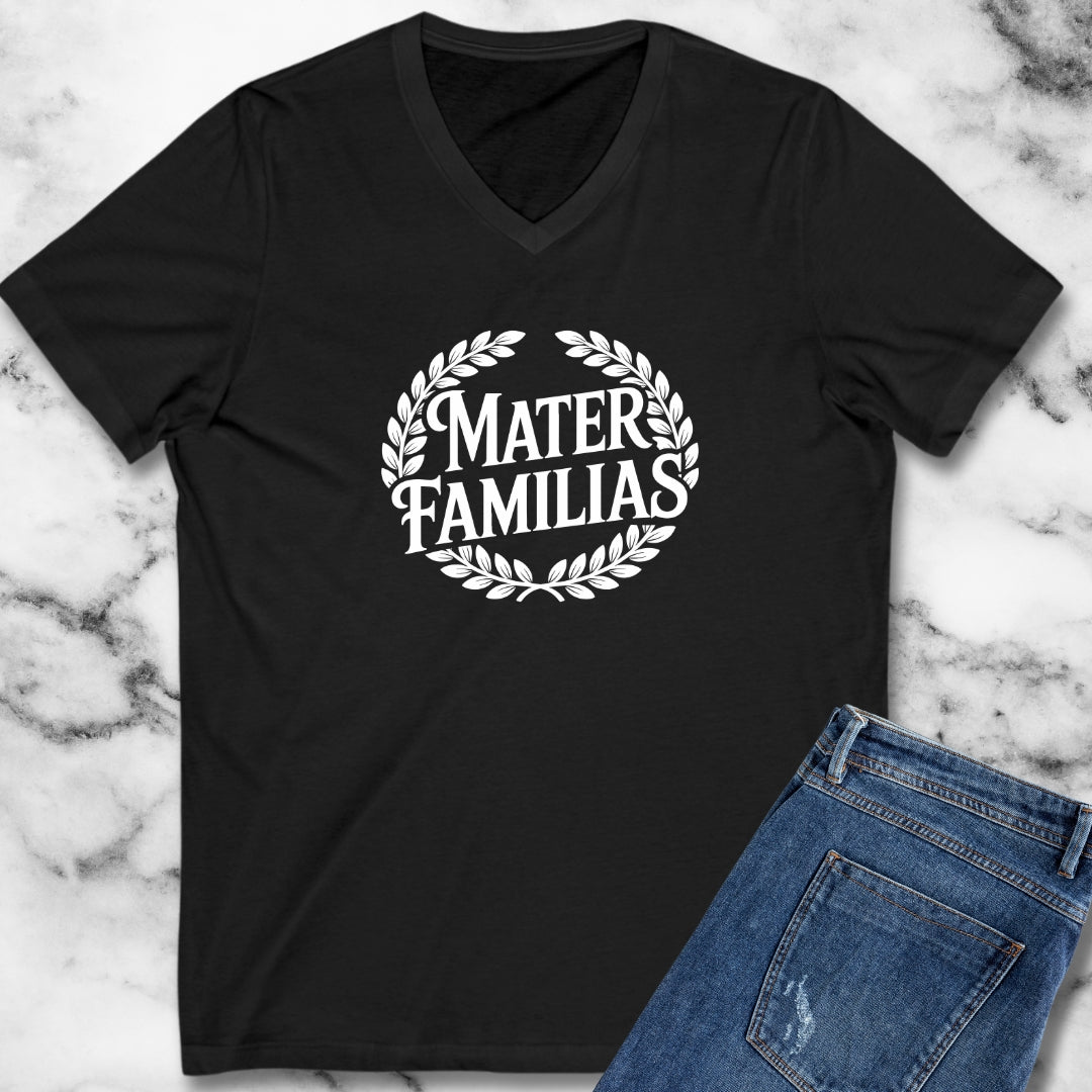 Mater Familias Mother Latin V-neck