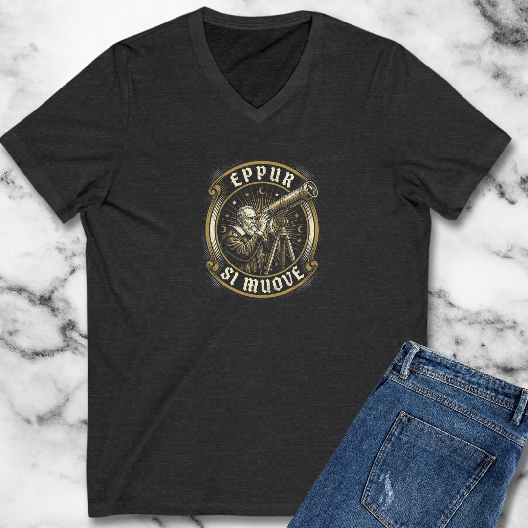 Galileo Eppur Si Muove V-Neck