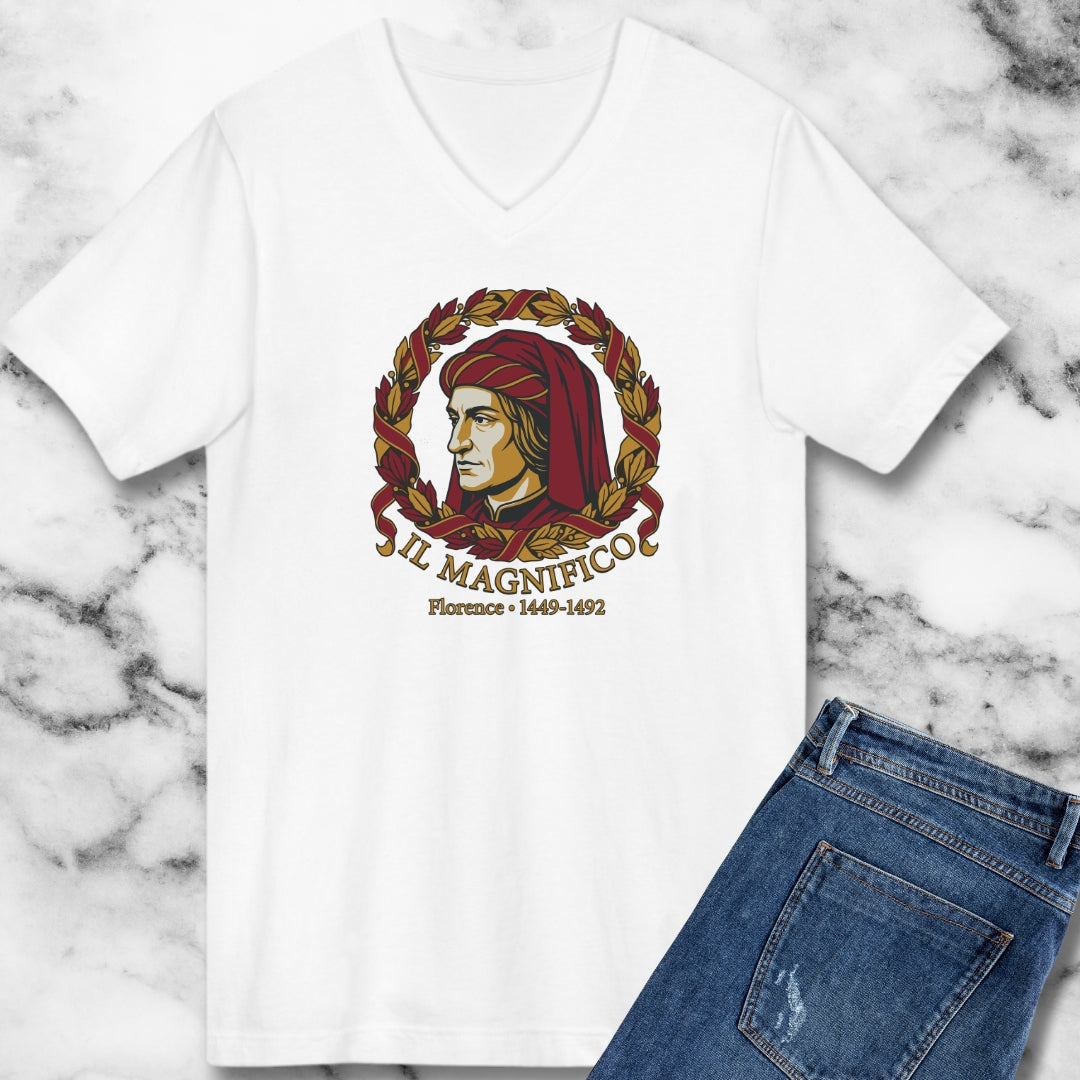 Lorenzo De Medici Il Magnifico V-neck