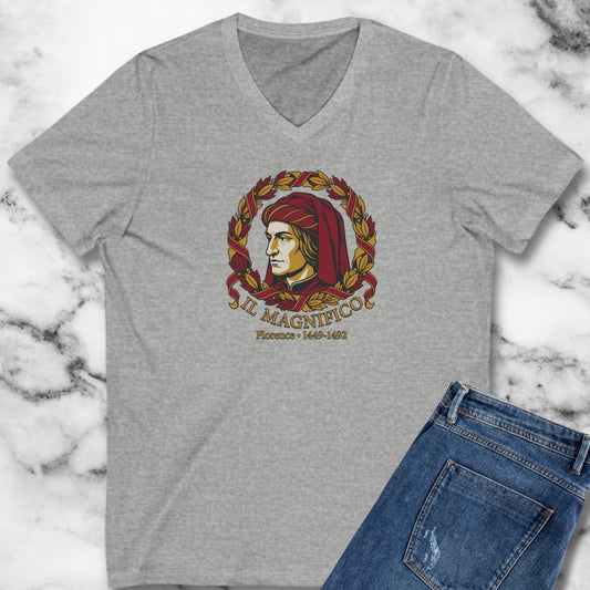 Lorenzo De Medici Il Magnifico V-neck
