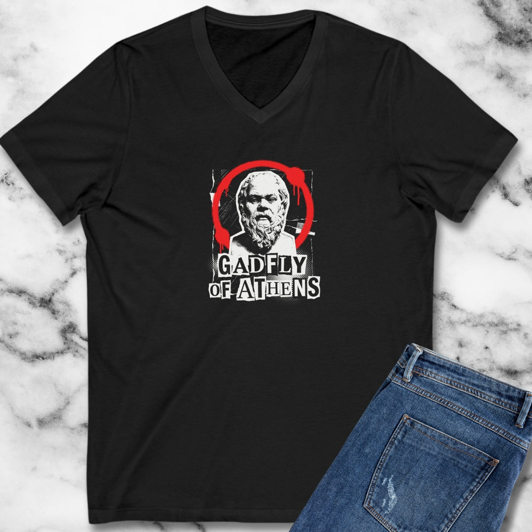 Socrates Gadlfy of Athens V-Neck