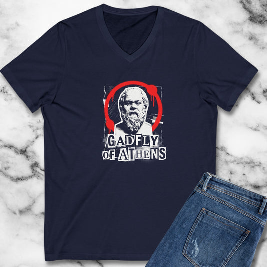 Socrates Gadlfy of Athens V-Neck