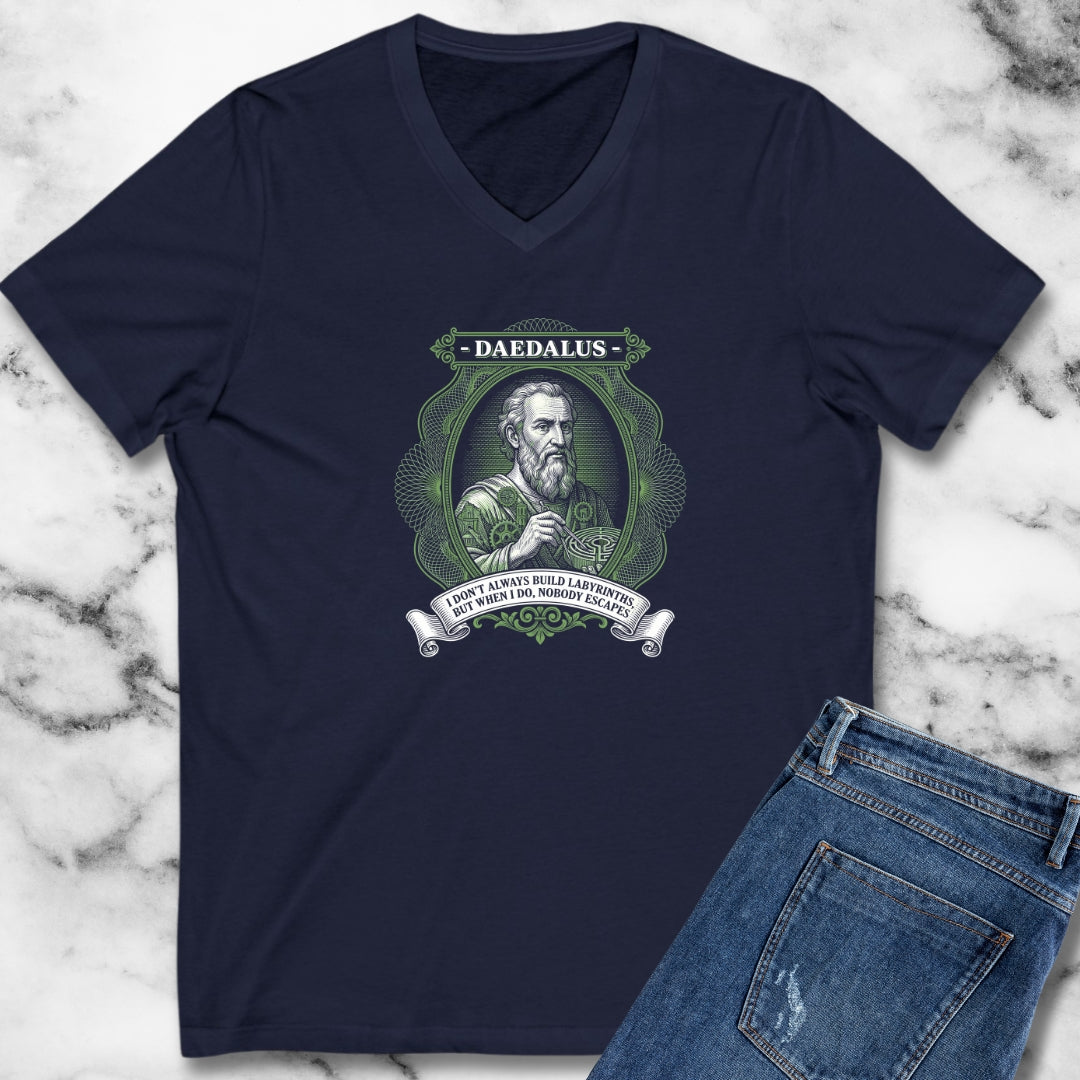 Daedalus Don't Always Build Labyrinths Nobody Escapes V-neck