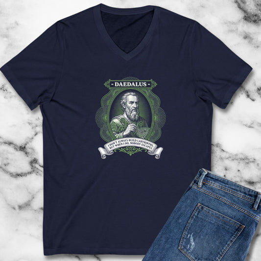 Daedalus Don't Always Build Labyrinths Nobody Escapes V-neck