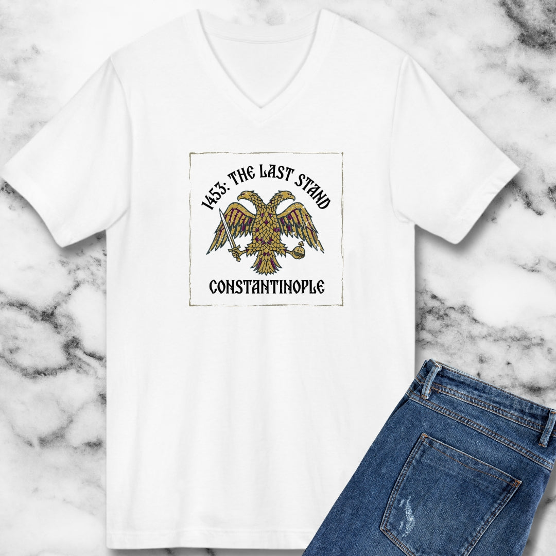 1453 Constantinople Last Stand V-neck