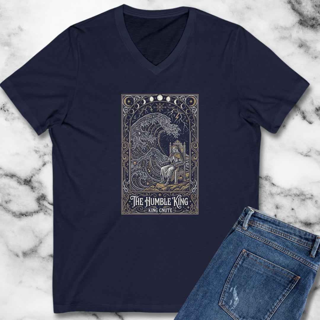 King Cnute Humble Tarot V-neck