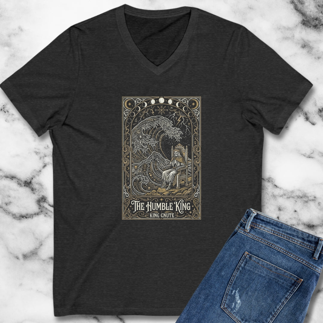 King Cnute Humble Tarot V-neck