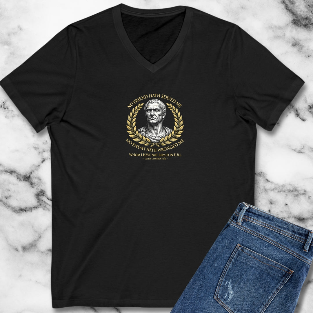 Sulla Quote Paid in Full V-neck
