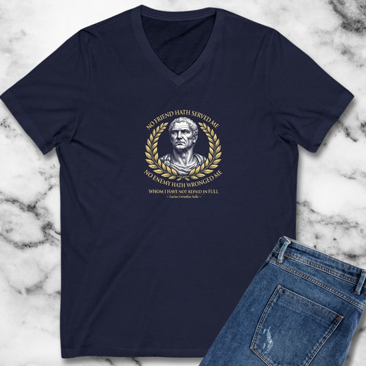 Sulla Quote Paid in Full V-neck
