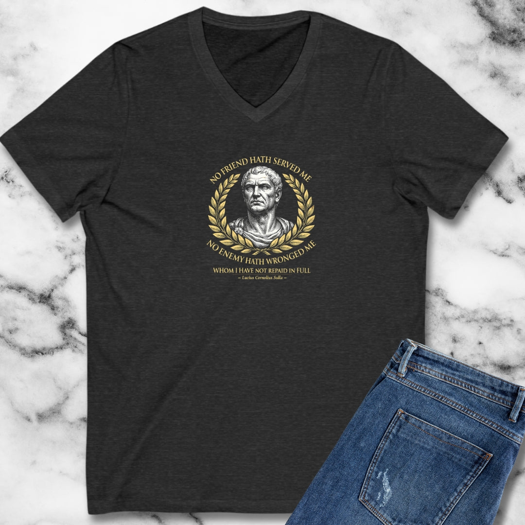 Sulla Quote Paid in Full V-neck