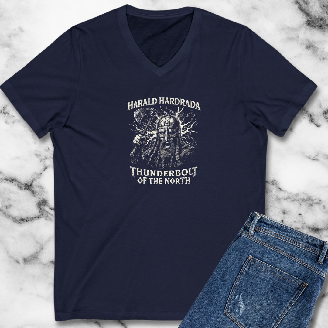 Harald Hardrada Thunderbolt of the North V-neck